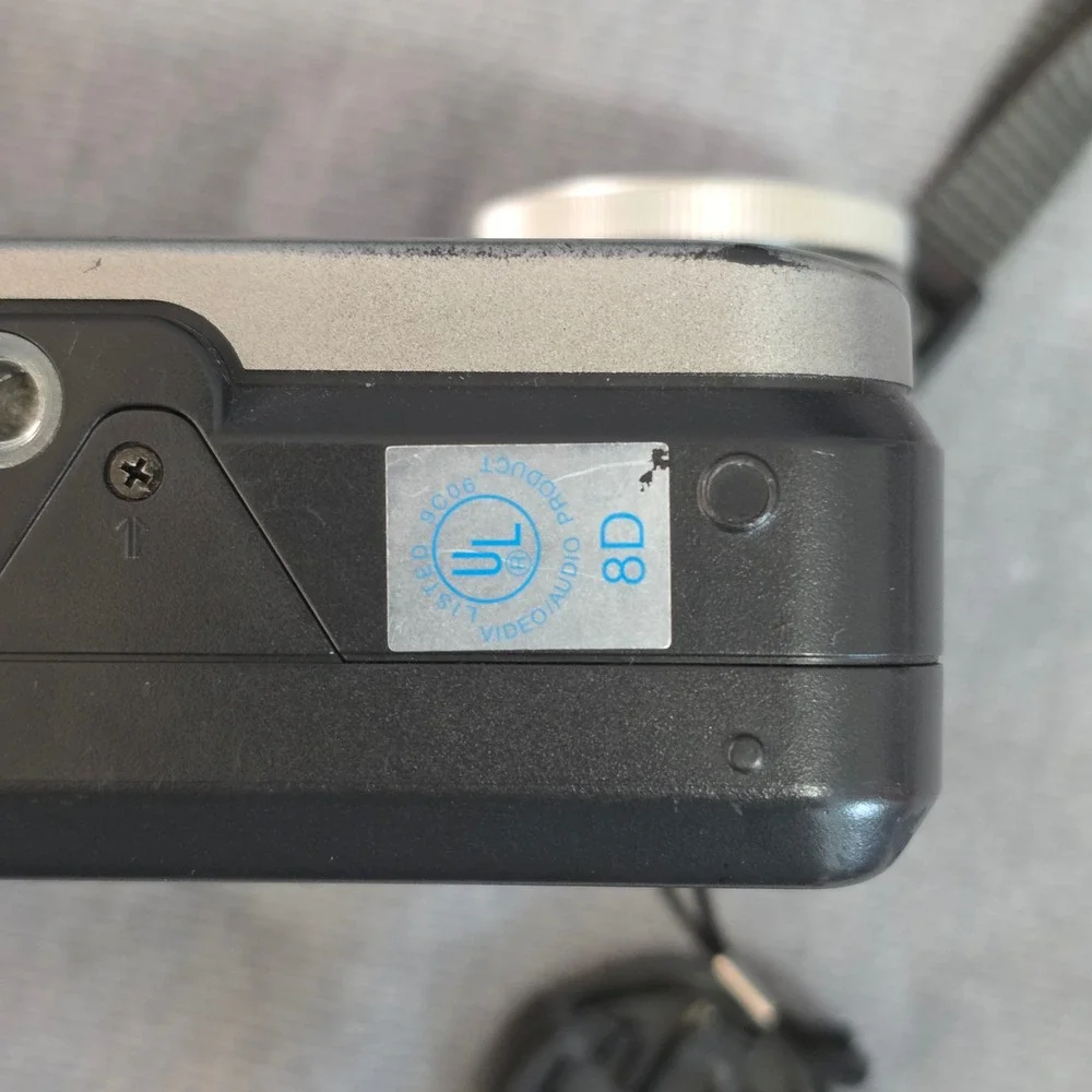 Sony Digital Mavica MVC-FD81 Camera OS Silver Floppy Disk Retro Y2K Tech Prop